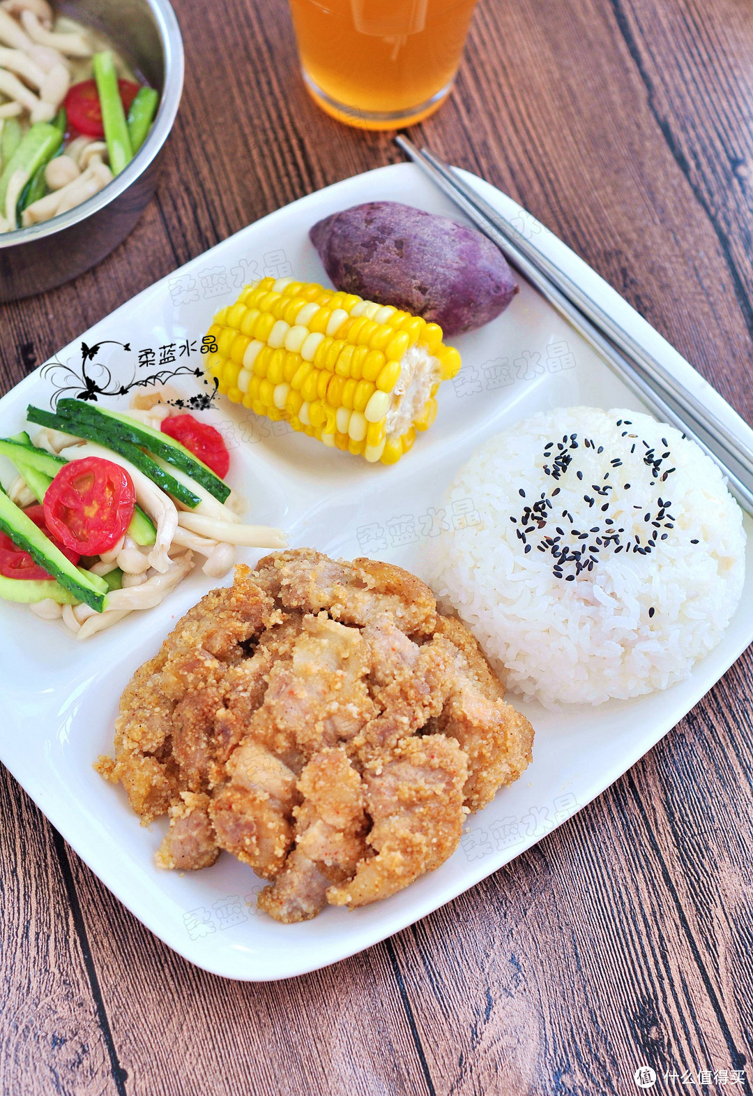 电饭煲巧做色香味俱全的——粉蒸肉米饭套餐