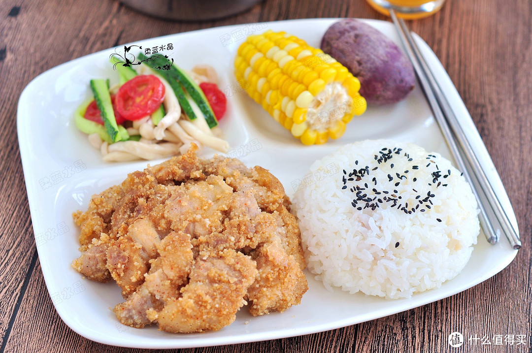 电饭煲巧做色香味俱全的——粉蒸肉米饭套餐