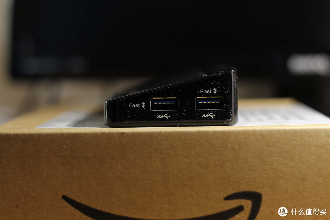 #本站首晒# AmazonBasics 亚马逊倍思 5+2口USB HUB集线器 简单测评