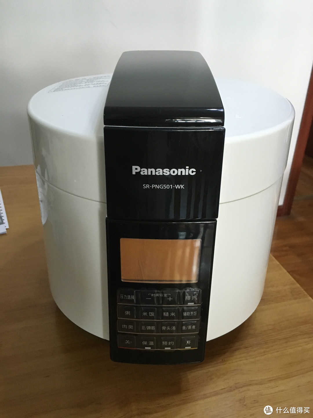 烹饪苦手的救赎 Panasonic 松下sr Png501 电脑型压力锅 附菜谱 电饭煲 什么值得买