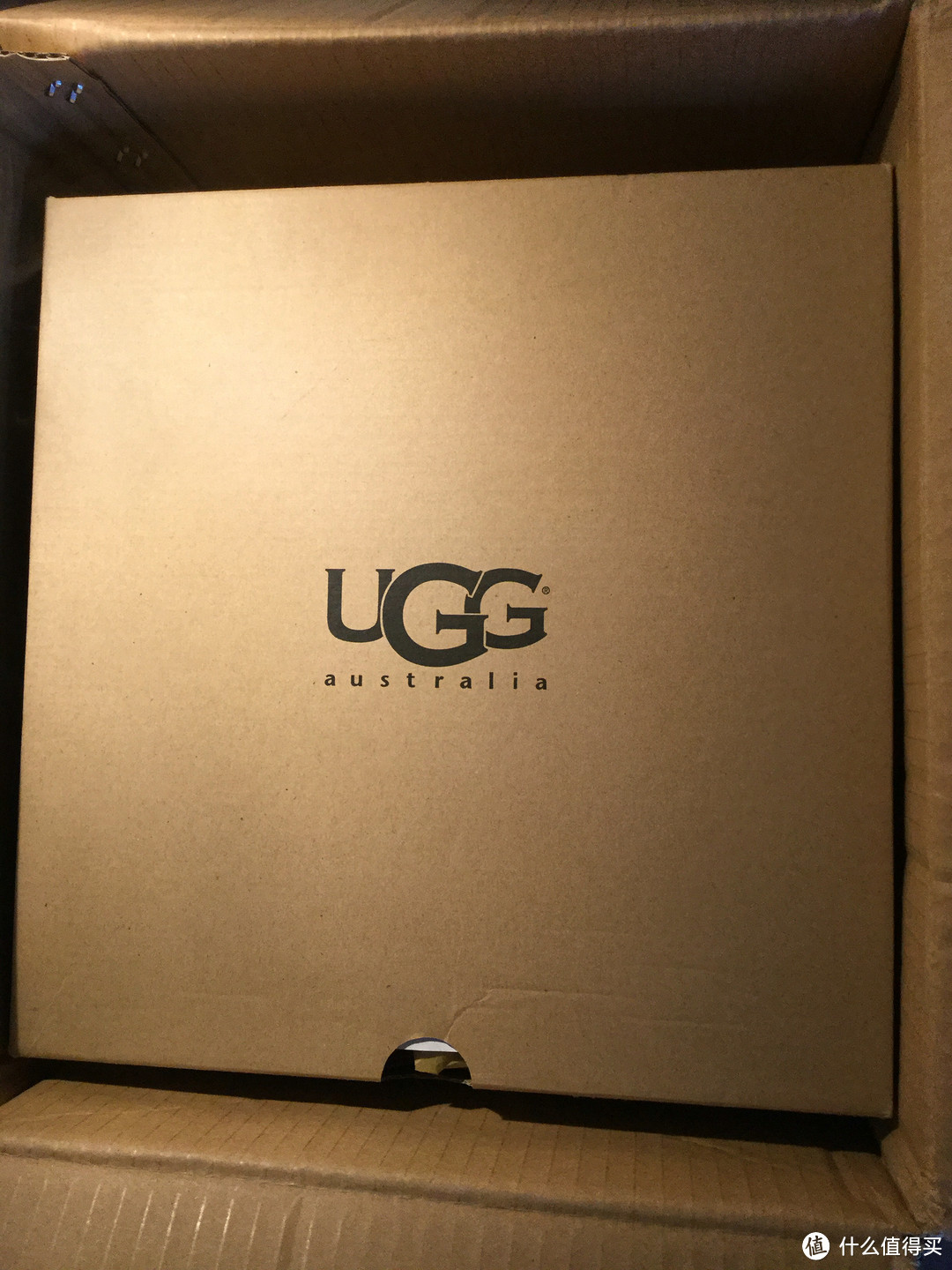 UGG australia Thames Seaweed Perf 女款镂空真皮短靴 晒单