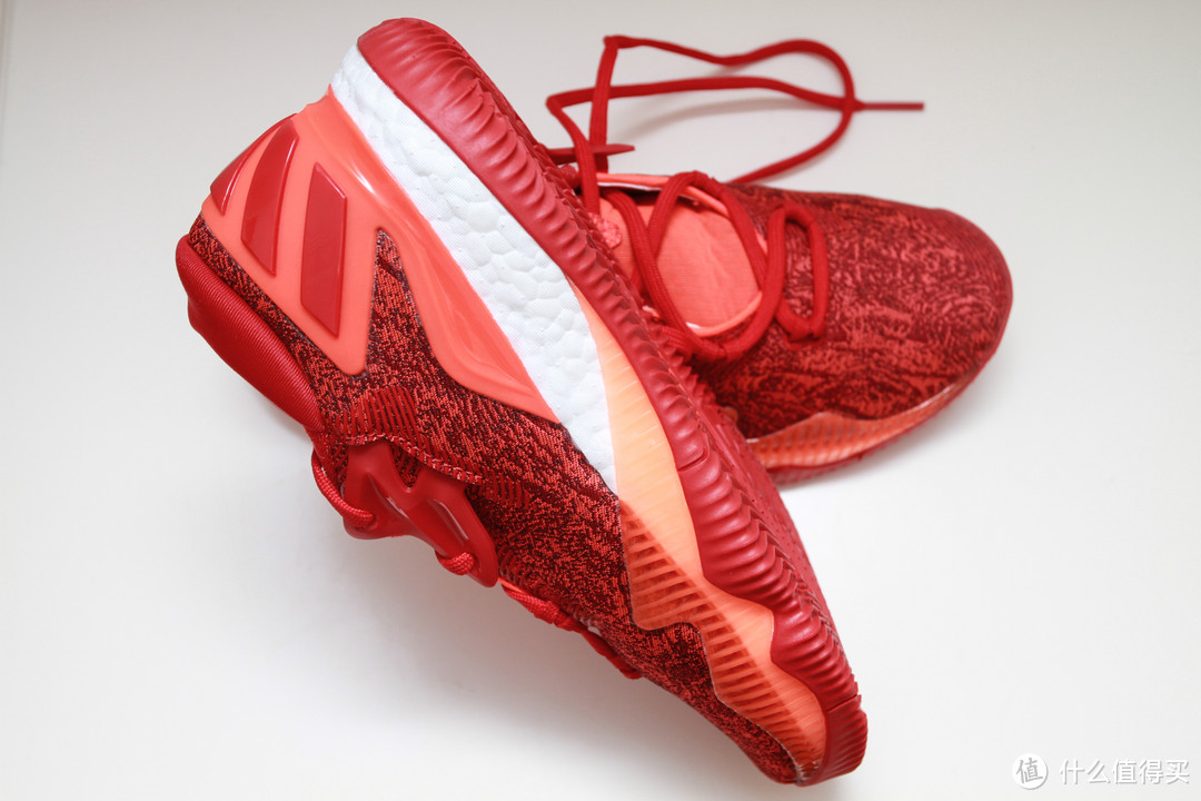 BOOST搭载马牌挑战水泥地：Adidas 阿迪达斯 Crazylight boost 2016 男跑鞋