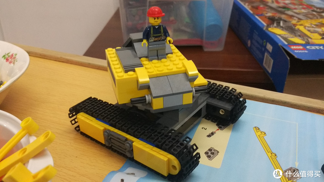 本站首晒原创新人lego乐高城市系列60076大型工程现场