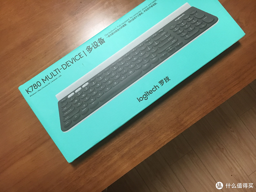 #原创新人#黑白，让一切更简单 —— Logitech 罗技 K780 多设备无线蓝牙键盘