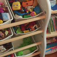 #本站首晒# 让孩子学会整理 — 韩国 ifam 玩具收纳架 分享