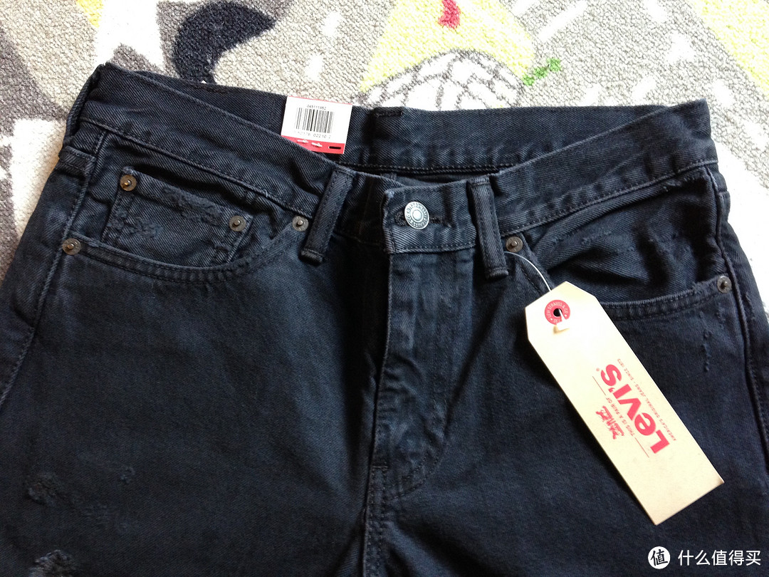 Levi's 李维斯 511 破洞做旧修身牛仔裤