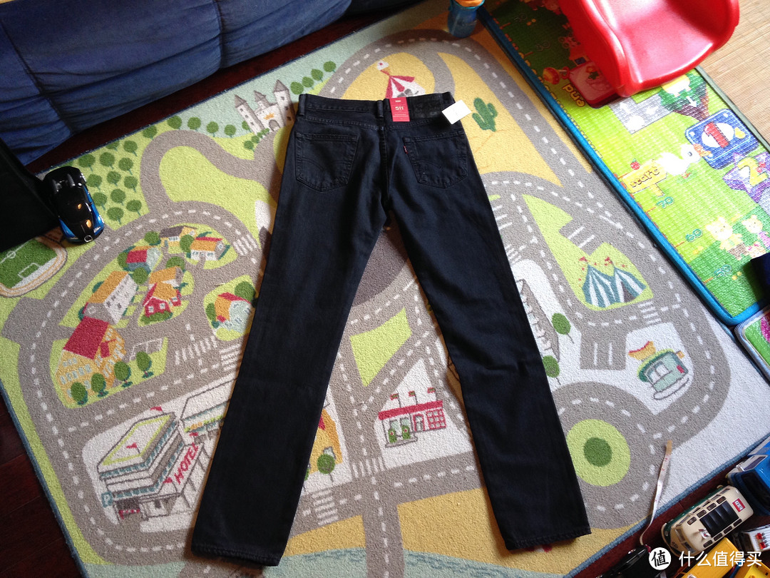 Levi's 李维斯 511 破洞做旧修身牛仔裤