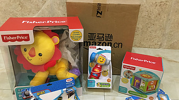 以儿子名义而剁手系列 篇七：亚马逊819店庆入手：Fisher Price 费雪——爬爬小狮子＋小榔头＋小魔方