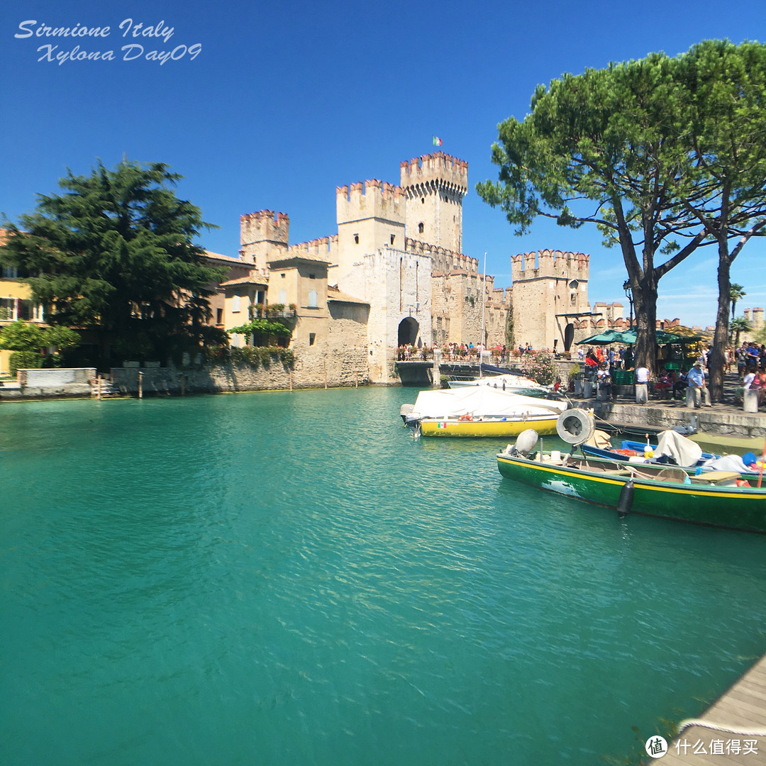 sirmione，碧水蓝天