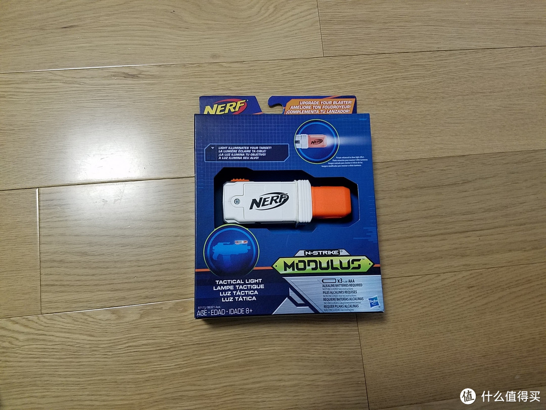 新来的，插拔一下不： 2016款 Hasbro 孩之宝 Nerf Modulus ECS-10 多任务配件 开箱