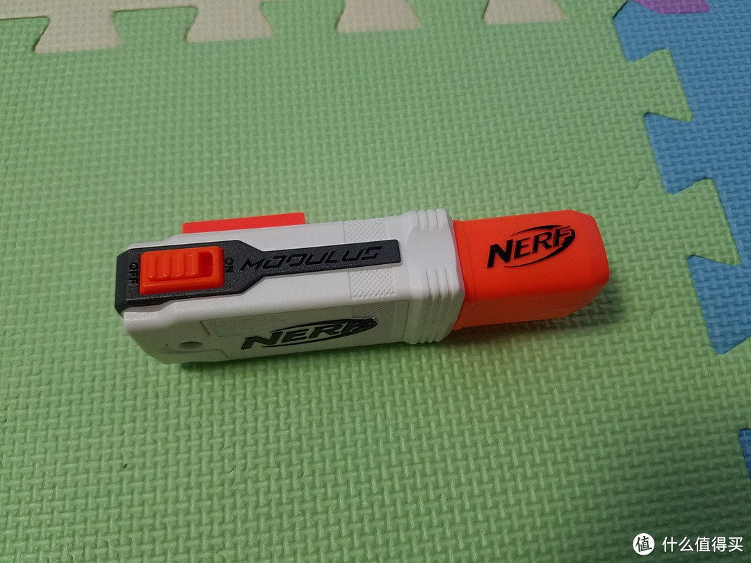 新来的，插拔一下不： 2016款 Hasbro 孩之宝 Nerf Modulus ECS-10 多任务配件 开箱