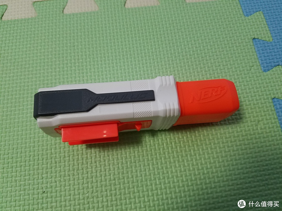 新来的，插拔一下不： 2016款 Hasbro 孩之宝 Nerf Modulus ECS-10 多任务配件 开箱