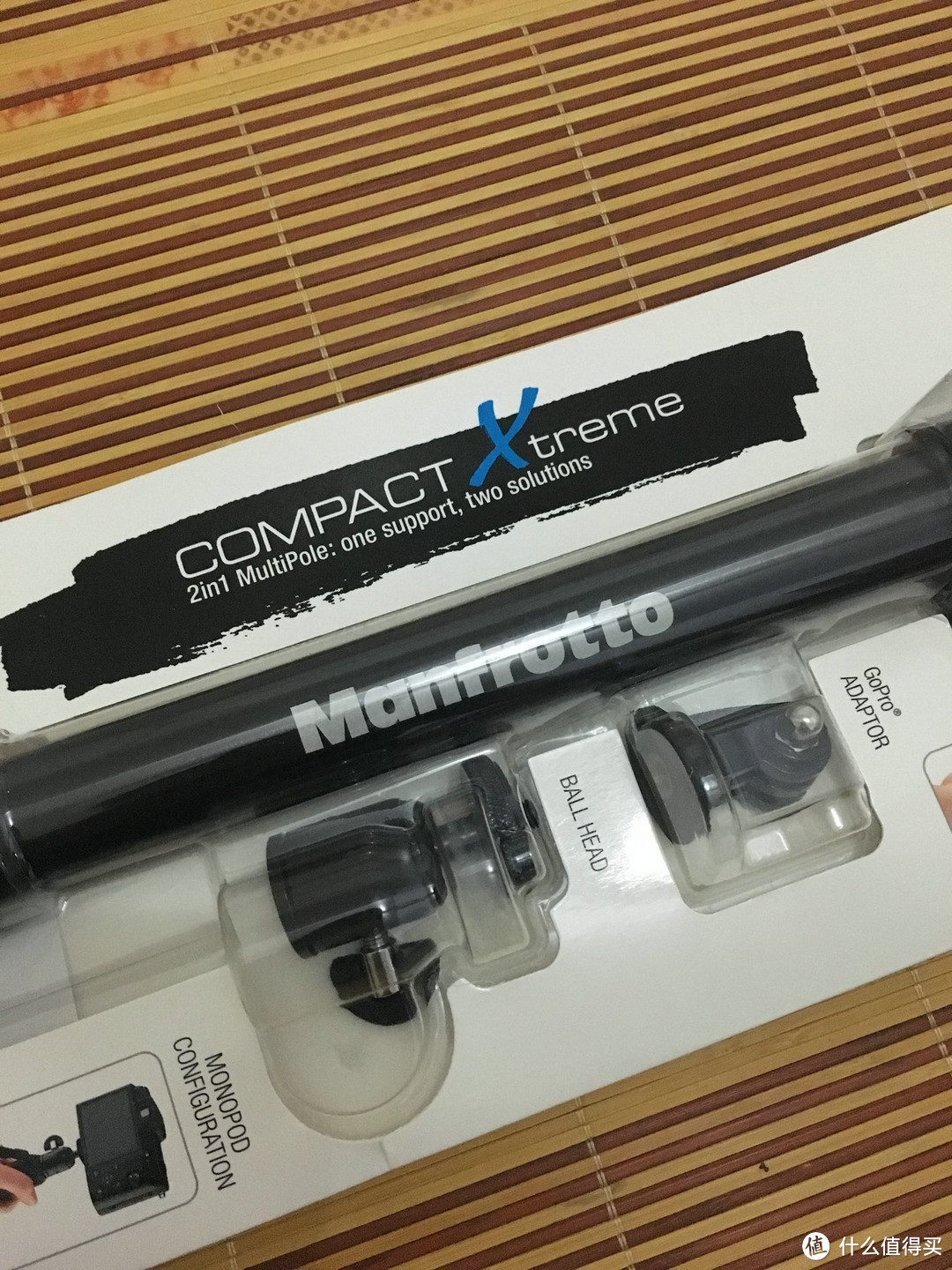 Manfrotto 曼富图 Compact Xtreme 两用自拍杆