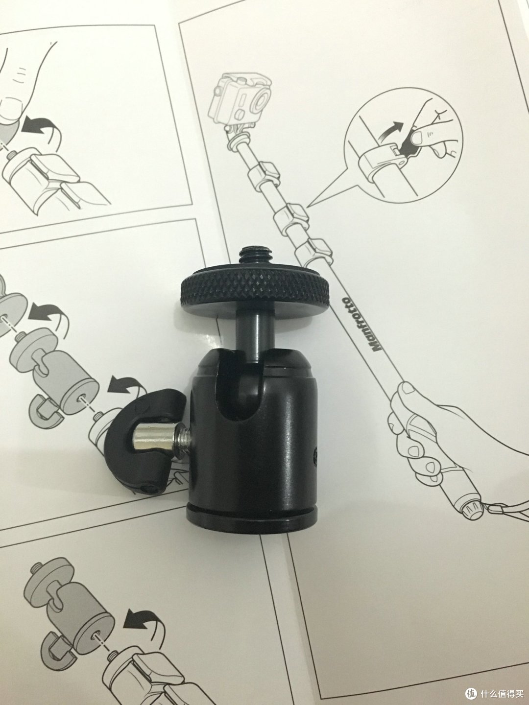 Manfrotto 曼富图 Compact Xtreme 两用自拍杆
