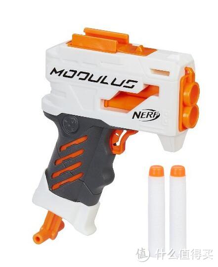 新来的，插拔一下不： 2016款 Hasbro 孩之宝 Nerf Modulus ECS-10 多任务配件 开箱