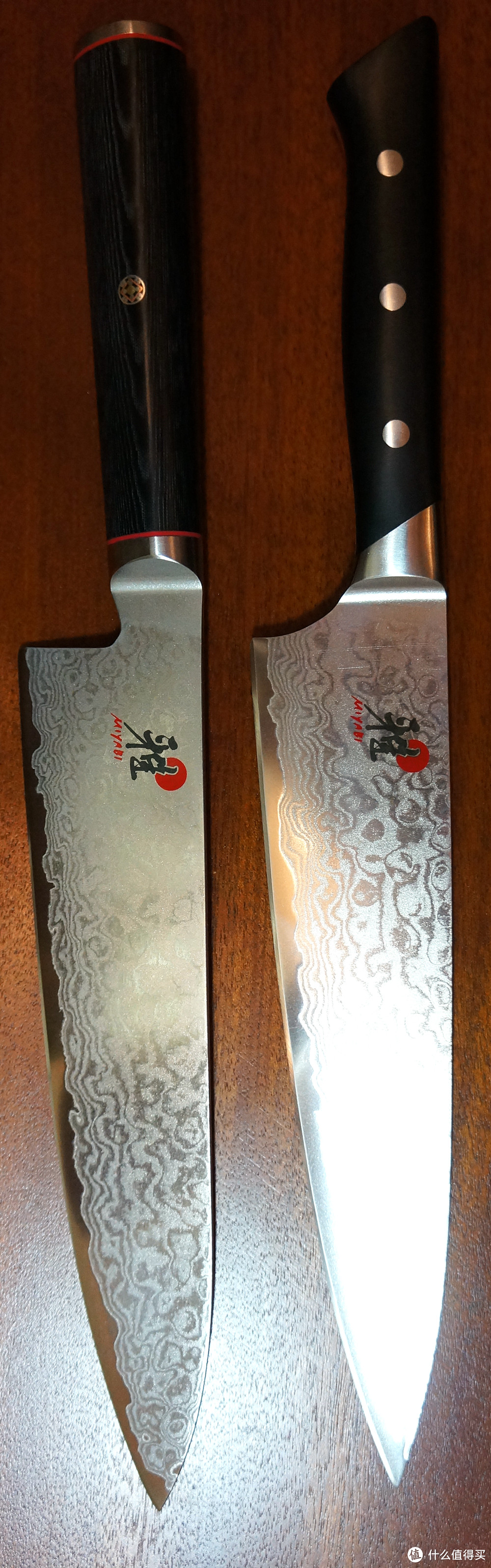 #本站首晒# MIYABI系列中的异色音符：ZWILLING 双立人 MORIMOTO 限定版 大马士革600D 主厨刀