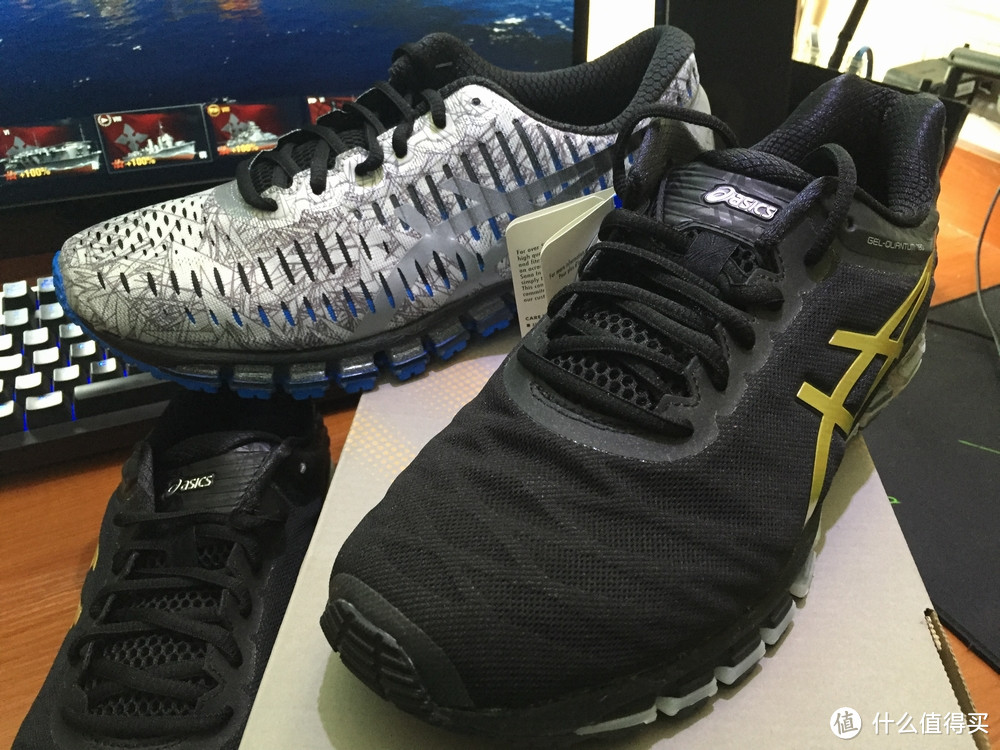 人生得意须尽欢，女鞋偏要玩男穿——ASICS 亚瑟士 GEL-QUANTUM 180 跑鞋