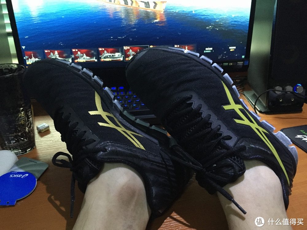 人生得意须尽欢，女鞋偏要玩男穿——ASICS 亚瑟士 GEL-QUANTUM 180 跑鞋