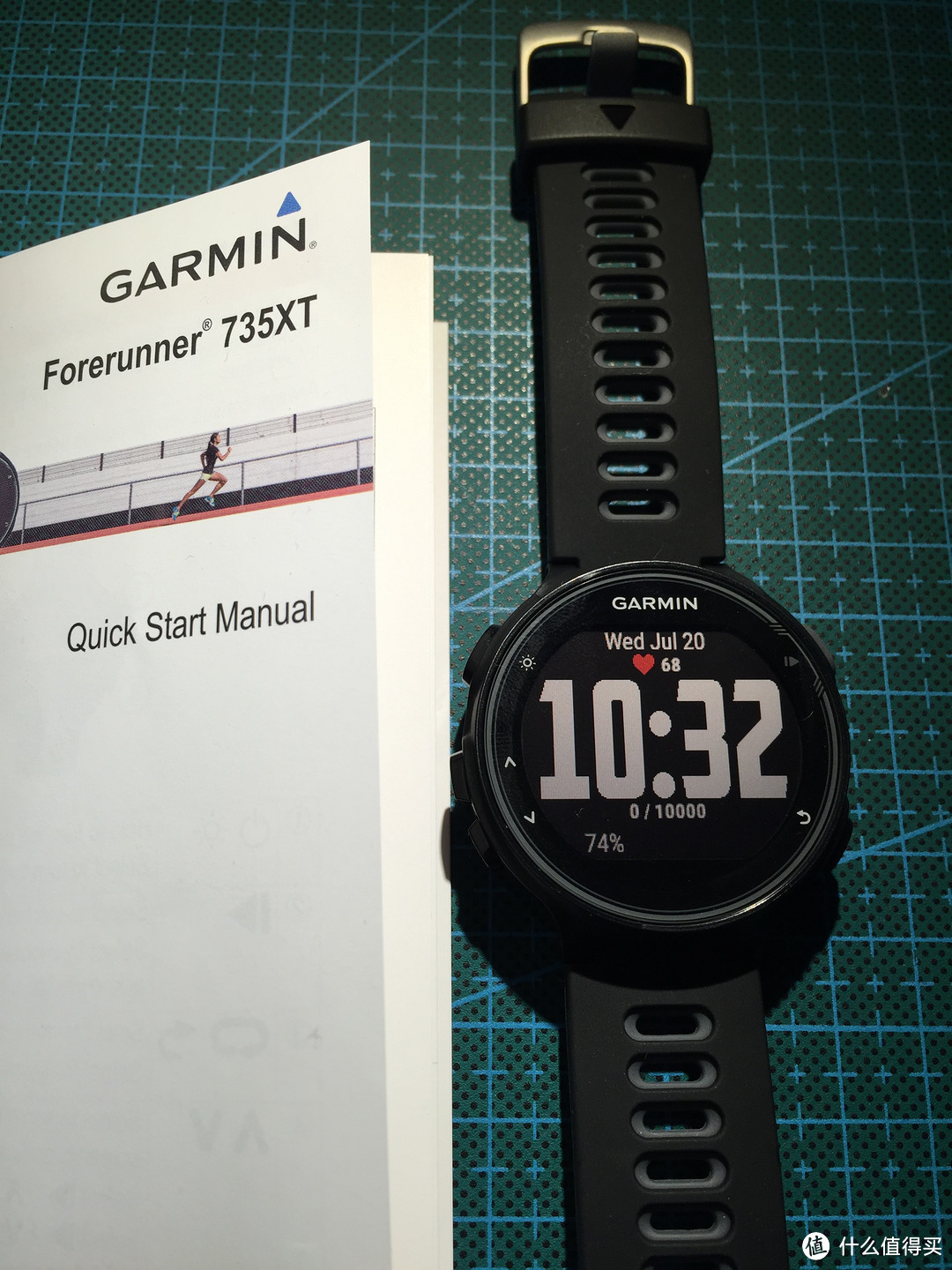 我也有一块GARMIN了：GARMIN 佳明 Forerunner 735XT 铁三智能手表 晒单