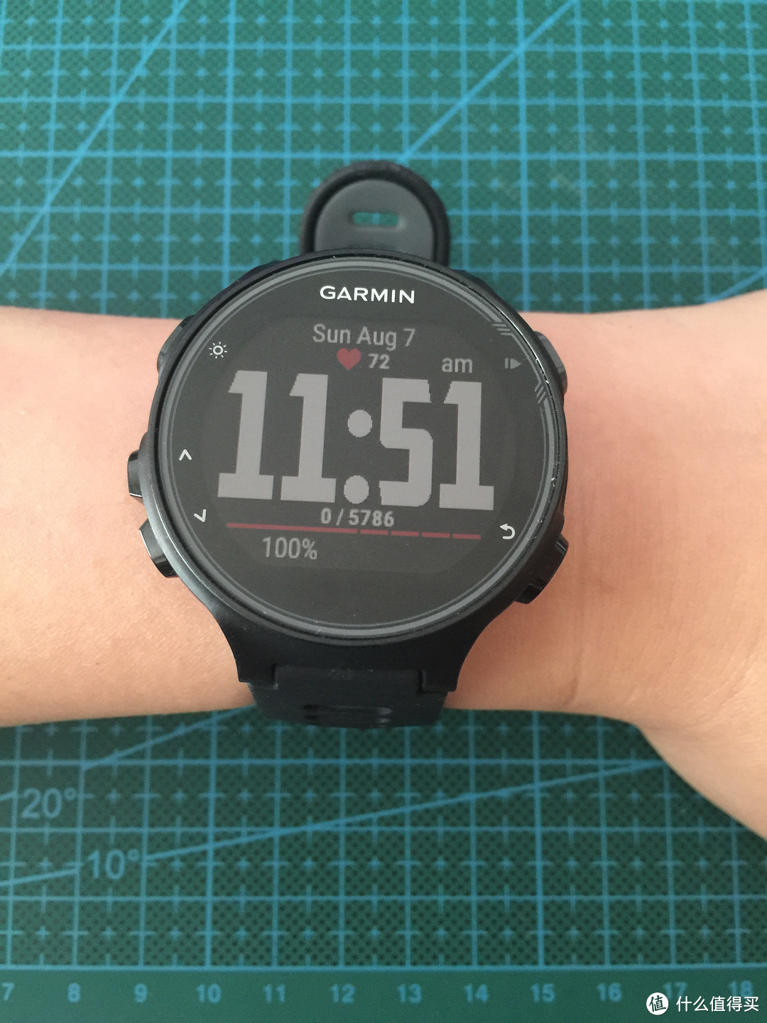 我也有一块GARMIN了：GARMIN 佳明 Forerunner 735XT 铁三智能手表 晒单