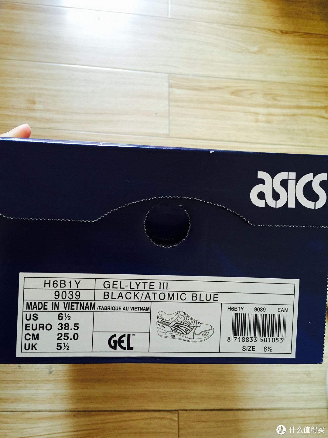 #原创新人#英淘第一发：Asics 亚瑟士 GEL-LYTE III 复古跑鞋（真人秀）