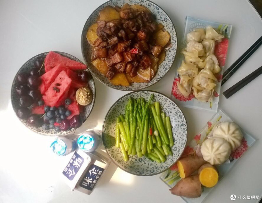 红烧肉土豆+芦笋 红烧肉土豆+芦笋