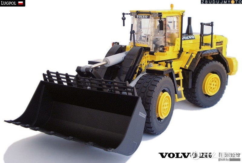 一入LEGO坑似海：感受科技和颗粒结合的魅力，复刻LEGO 乐高 Volvo L250G Wheel Loader