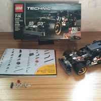 乐高 Technic 科技系列 42046 狂野赛车使用感受(空间|组装|可玩性)