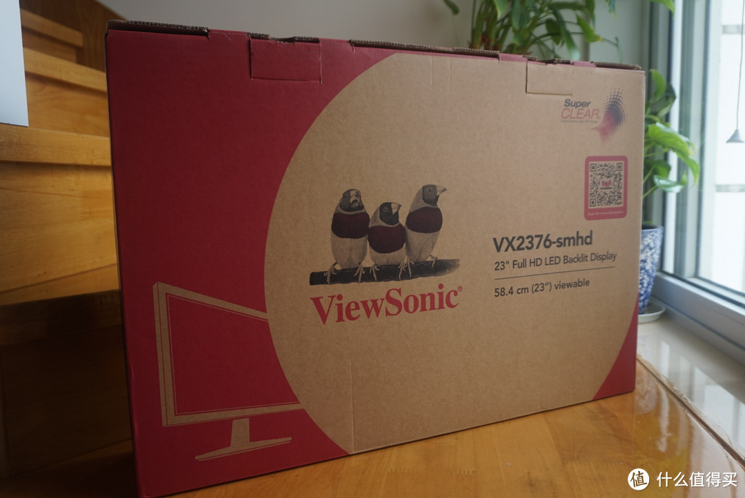 ViewSonic 优派 VX2376 显示器 开箱简测