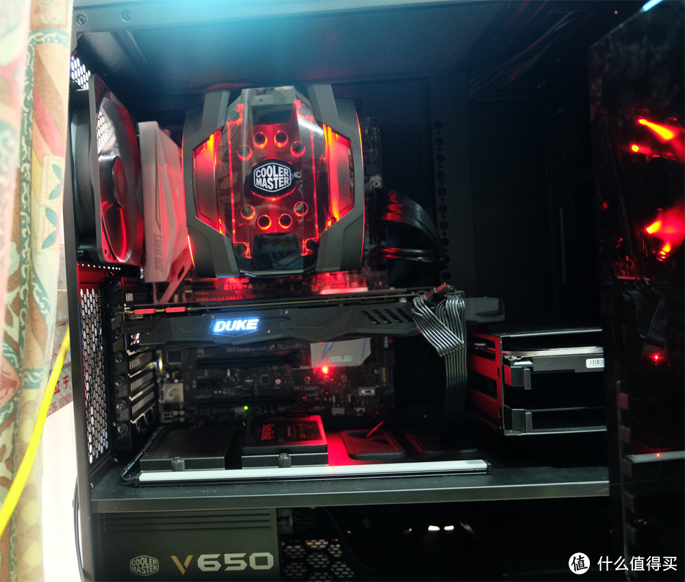 618入手AMD翻身利器，华硕B350+RYZEN 1600X，万事具备只欠显卡。