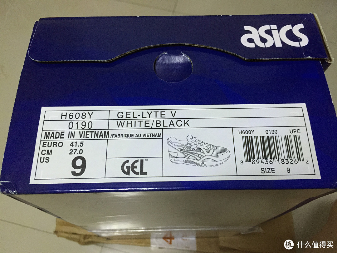 第一双亚瑟士——ASICS 亚瑟士 Tiger Gel-Lyte™ V 运动鞋 开箱