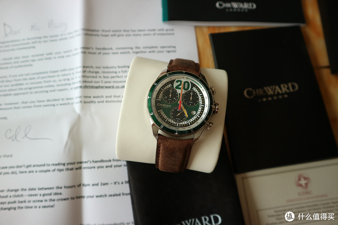 Christopher Ward 0760/1957 限量版男款石英计时 腕表