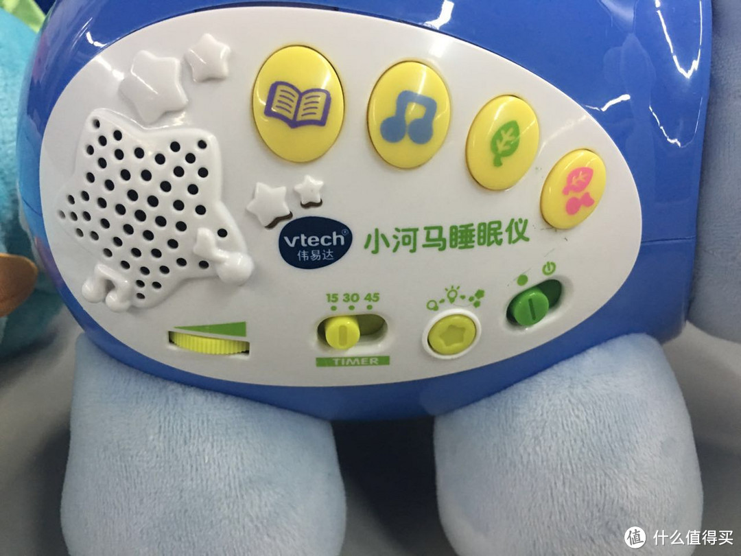 宝宝睡眠安抚玩具大PK：Fisher-Price 费雪 声光安抚海马、VTech 伟易达 小河马睡眠仪