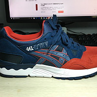 ASICS 亚瑟士 GEL-LYTE V 骚红色复古鞋