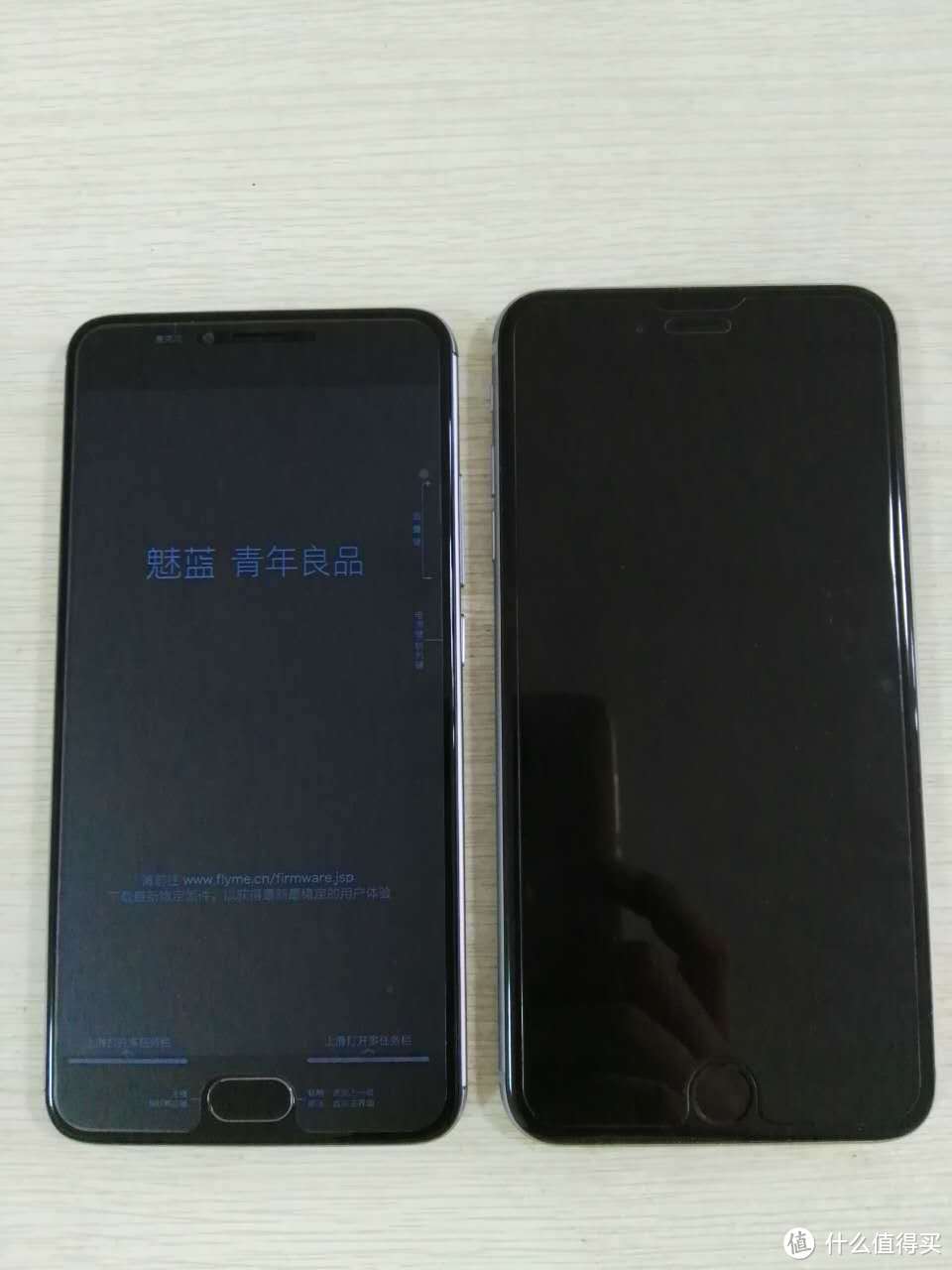 千元颜值 MEIZU 魅蓝 note3 与 iPhone 6 plus 外观对比