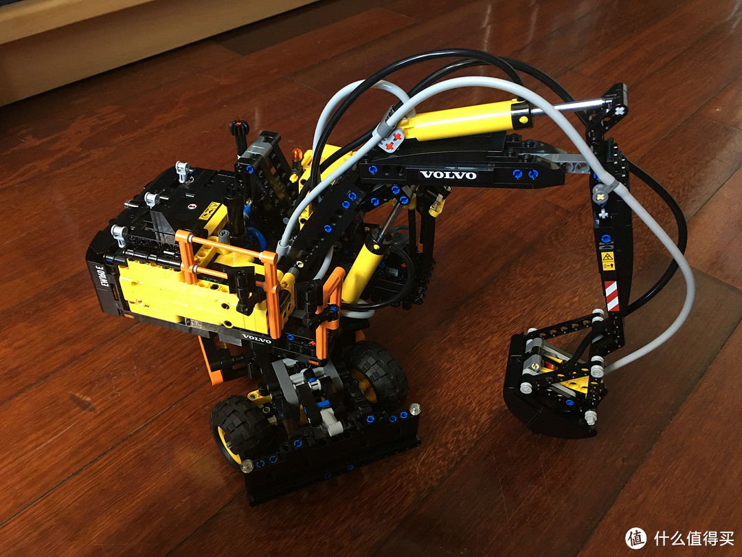 #本站首晒# LEGO 乐高 42053 沃尔沃挖掘机（Volvo EW160E）