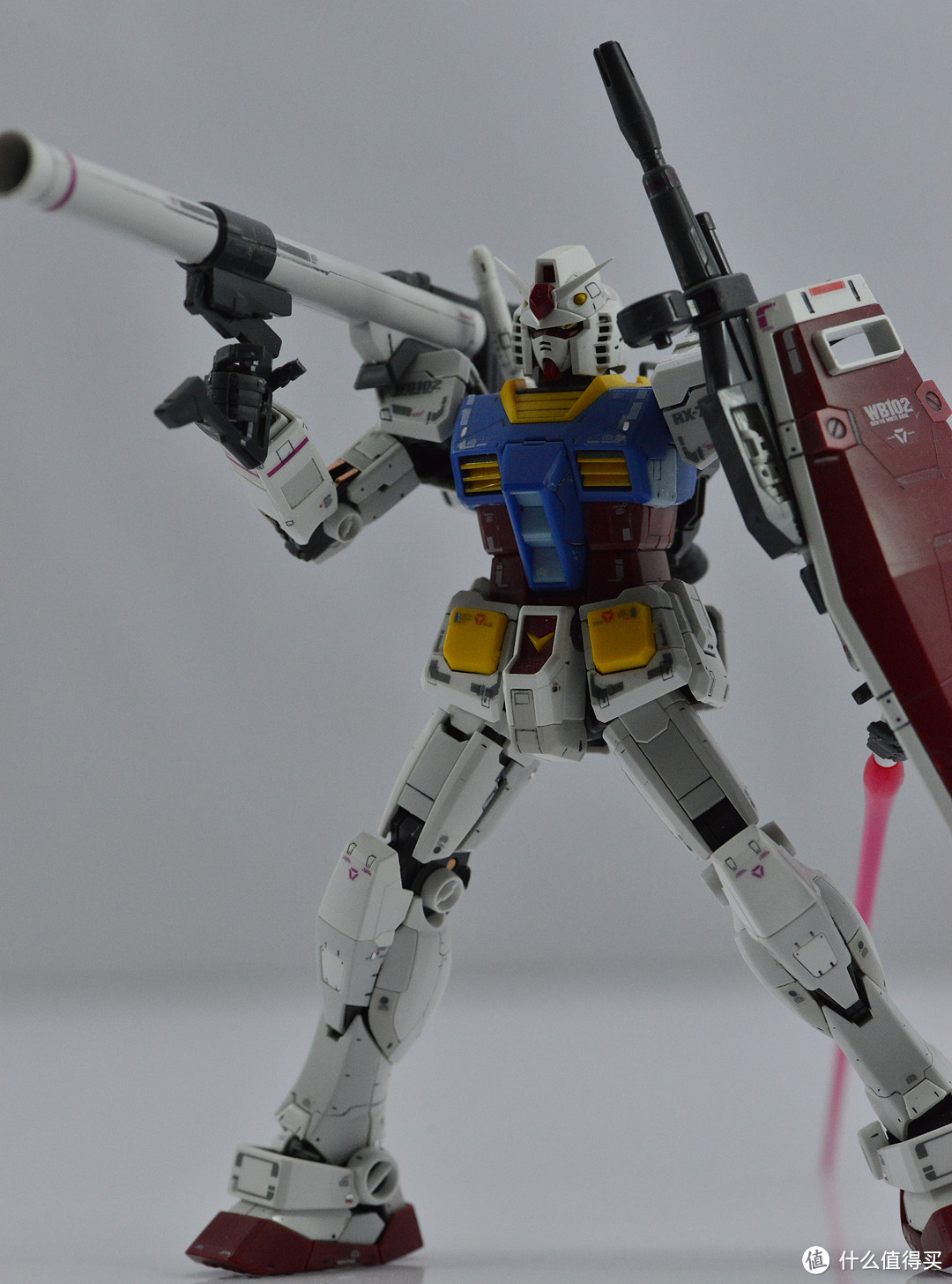 手头现有的Bandai 万代 元祖高达RX-78-2各种比例的对比