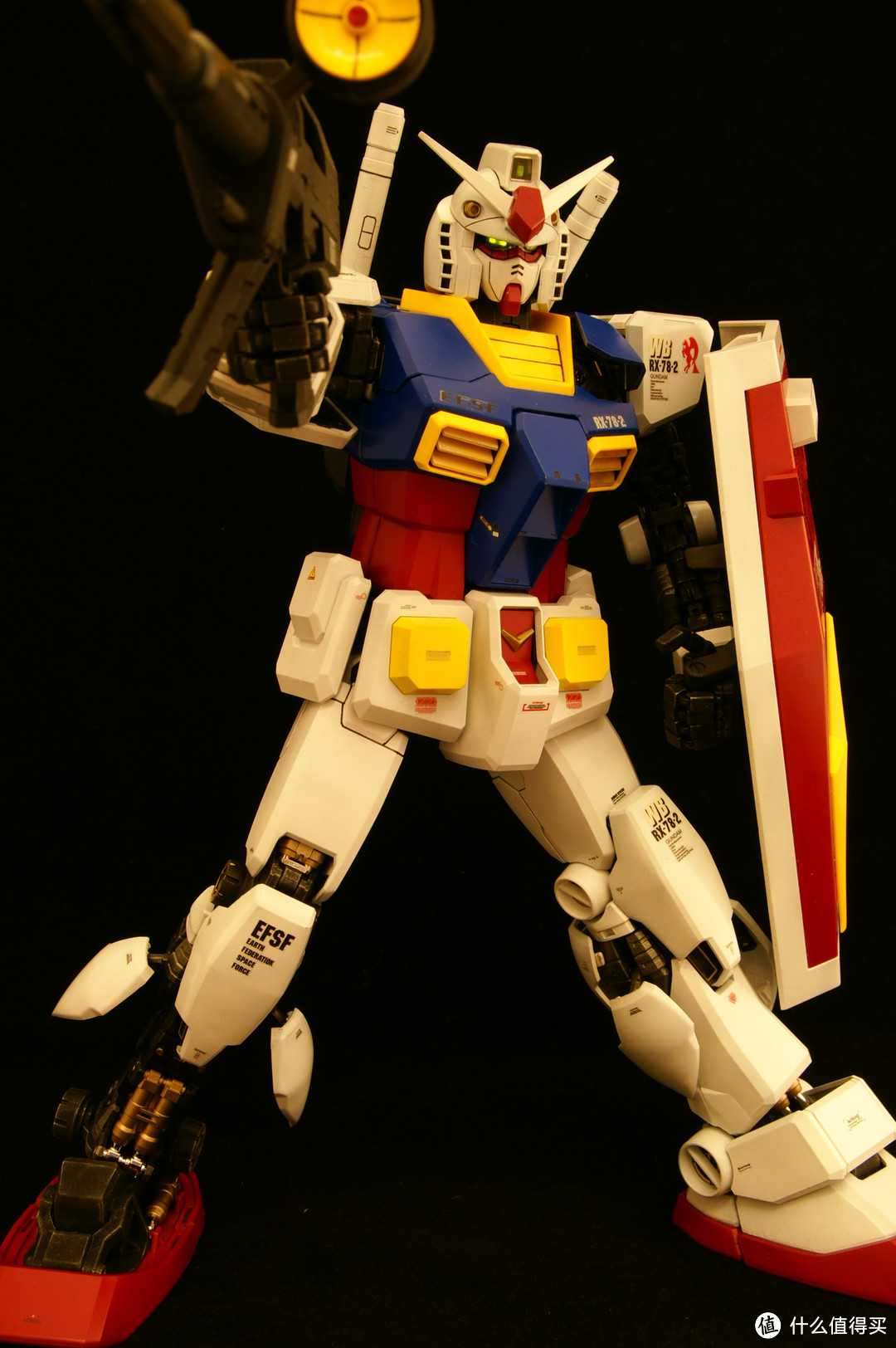 手头现有的Bandai 万代 元祖高达RX-78-2各种比例的对比