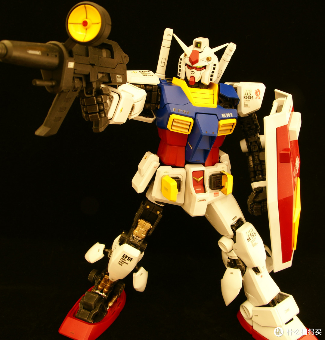 手头现有的Bandai 万代 元祖高达RX-78-2各种比例的对比