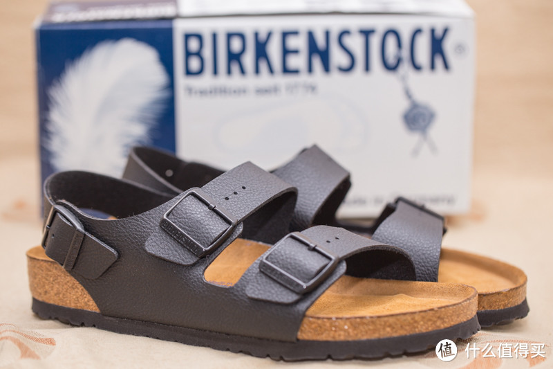 为了与地面接触的舒适——Birkenstock milano 软木鞋底凉鞋 开箱