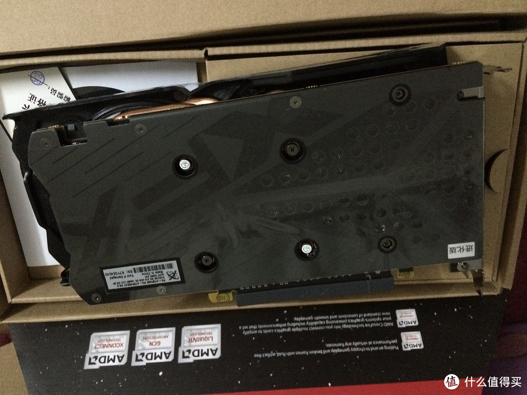 XFX 讯景 RX470 黑狼进化版 入手开箱