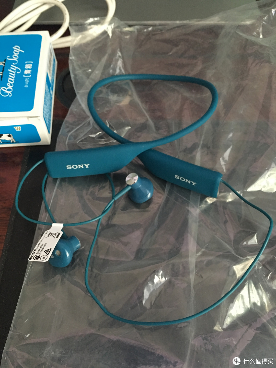 #原创新人#SONY 索尼 SBH70 蓝牙运动耳机 简单开箱