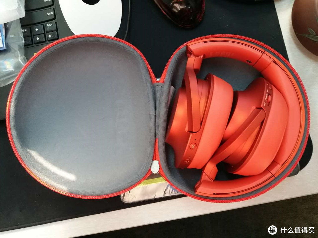 #原创新人# SONY 索尼 h.ear on Wireless NC MDR-100ABN 无线降噪立体声耳机 开箱