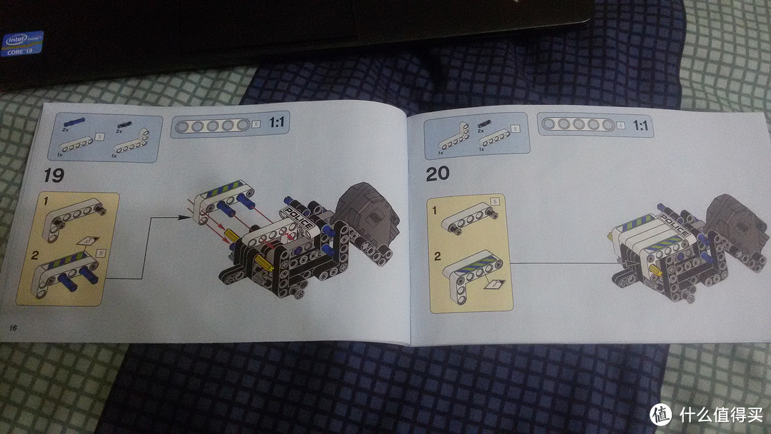 LEGO 乐高 机械组系列 42047 警用拦截车