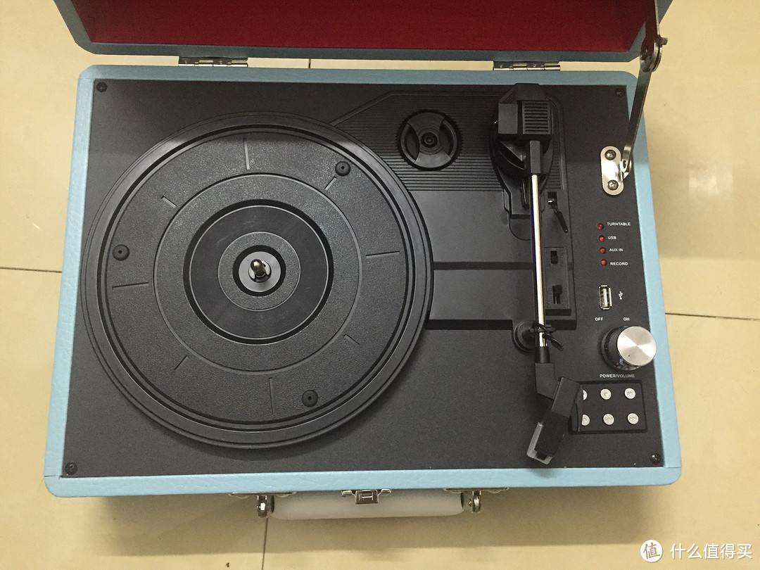 GPO Attache 复古公文包造型 黑胶唱片机 开箱晒物