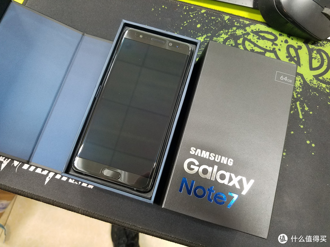 写轮眼解锁 の SAMSUNG 三星 Galaxy Note 7 智能手机 开箱