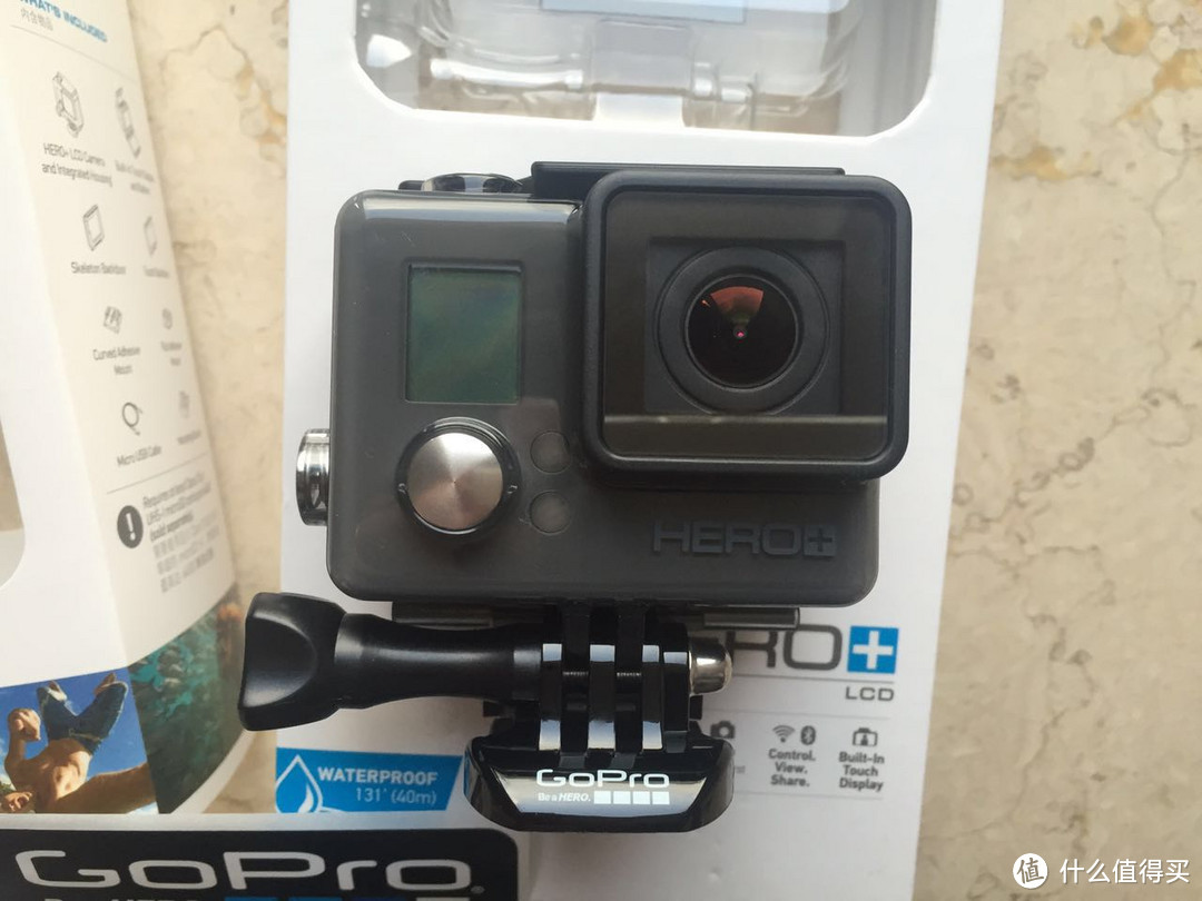 GoPro Hero+ LCD开箱：我的第一台运动相机的诞生