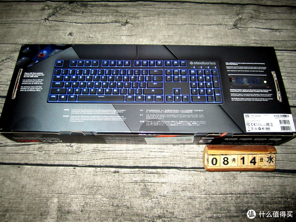 睿酷的外表、樱桃红的芯——SteelSeries 赛睿 Apex M500 电竞专用机械键盘 开“芯”之旅