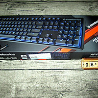 赛睿 Apex M500 专业游戏背光机械键盘外观展示(脚垫|键帽)