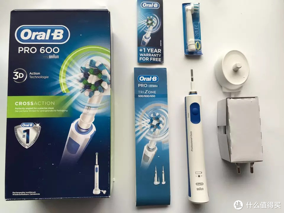 德国博朗 Oral-B 欧乐B  Pro600上手体验及注意事项